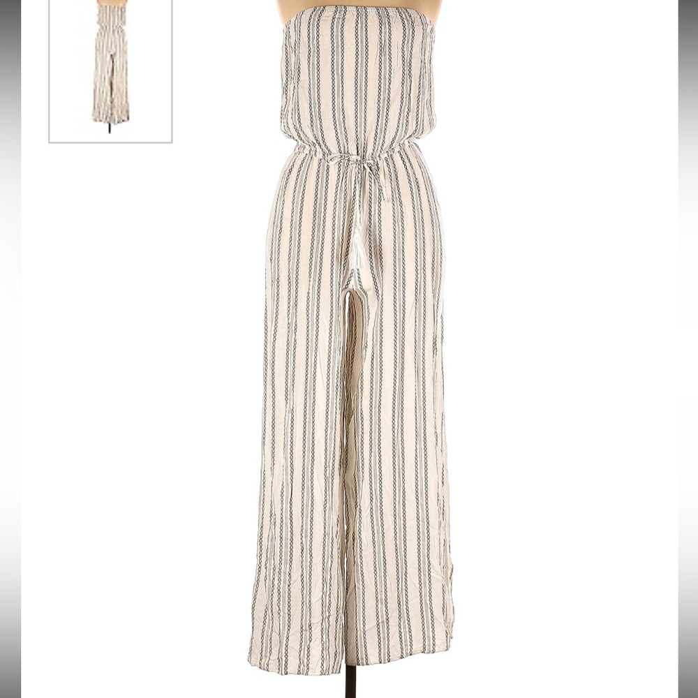 Cream jumpsuit